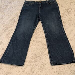 Levi's 512 Women's Dark Indigo Wide Leg Jeans